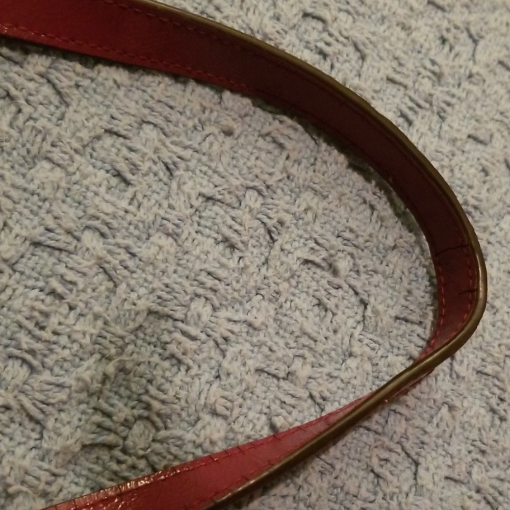 Coach Purse Signature Fabric With Python Stripe - image 7